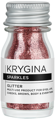 Мультифункциональные блестки Sparkles Lilac, Krygina Cosmetics, сиреневый, 9 г