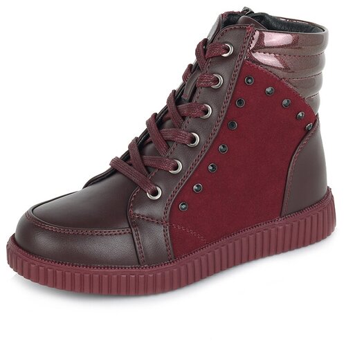 фото Ботинки детские демисезонные для девочек k8005mh-10a t.taccardi размер 37, красный