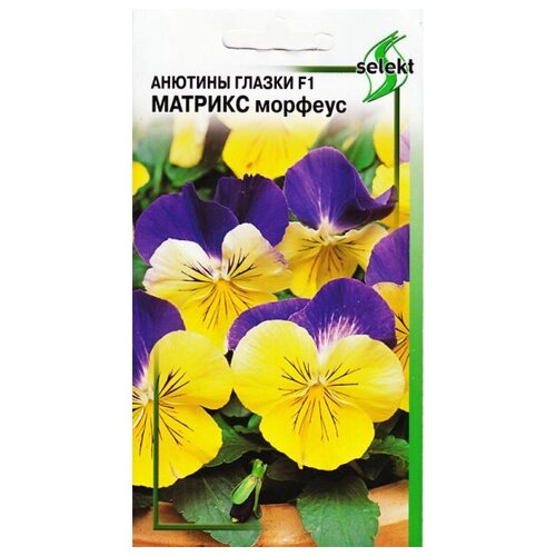 Анютины глазки F1 Матрикс, морфеус, 7 семян семена анютины глазки матрикс пурпурный f1 7шт