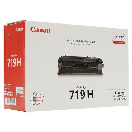 картридж лазерный colortek 719h для принтеров canon Картридж лазерный Canon Cartridge 719H (3480B002) чер. пов. емк. для LBP 6300 1 шт.