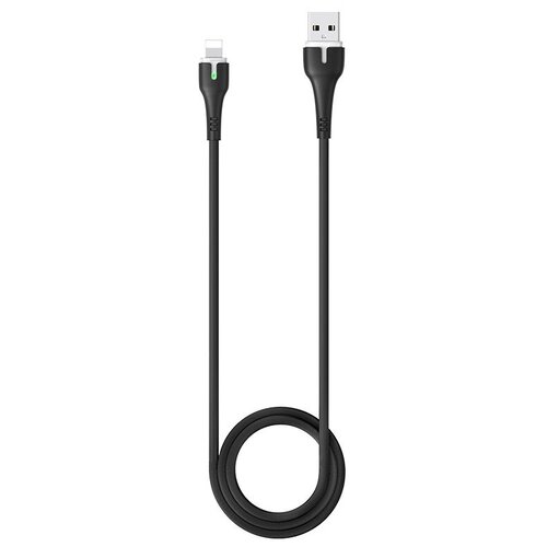 Кабель USB - Lightning 1м Hoco X45 Surplus - Черный cable кабель usb hoco x45 surplus для lightning 2 4а длина 1 0м черный