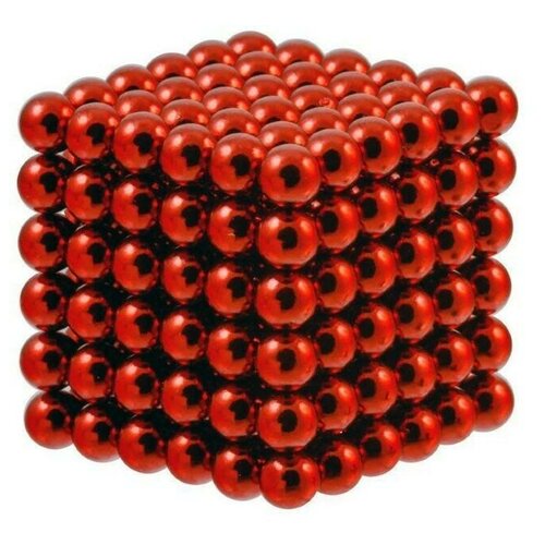 Магнитный конструктор Неокуб 216 шариков 5 мм Neocube (оранжевый) магнитный конструктор неокуб 216 шариков 5 мм neocube радужный