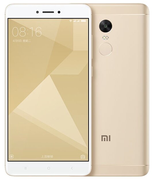 Смартфон Xiaomi Redmi Note 4X 4/64 ГБ Global, золотой