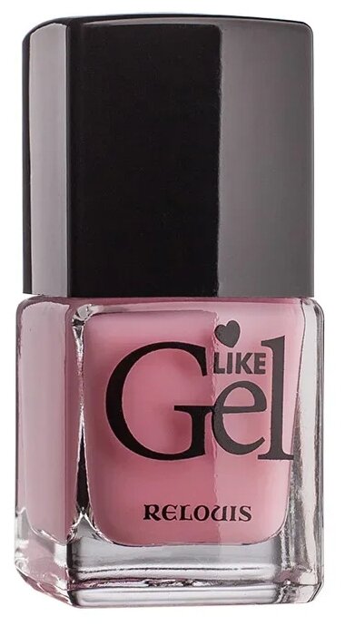 Relouis Лак для ногтей Like Gel, 13 Пудровая Пастель