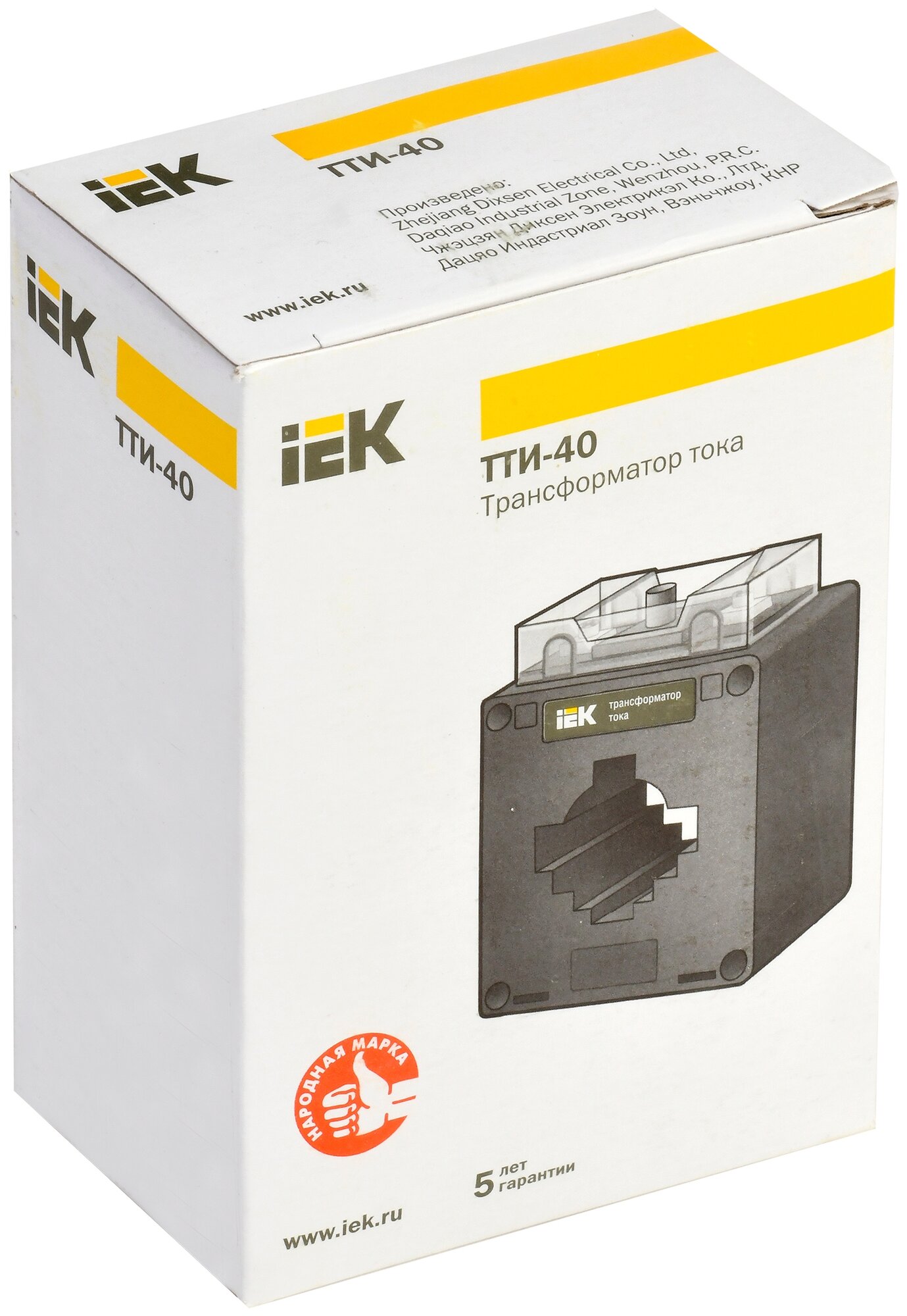 Трансформатор измерительный IEK ITT30-2-05-0600 - фотография № 2
