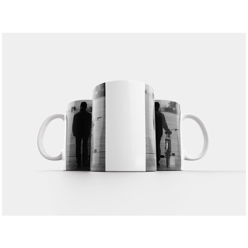 фото Кружка "люди, велосипед, человек" 320 мл lotsprints