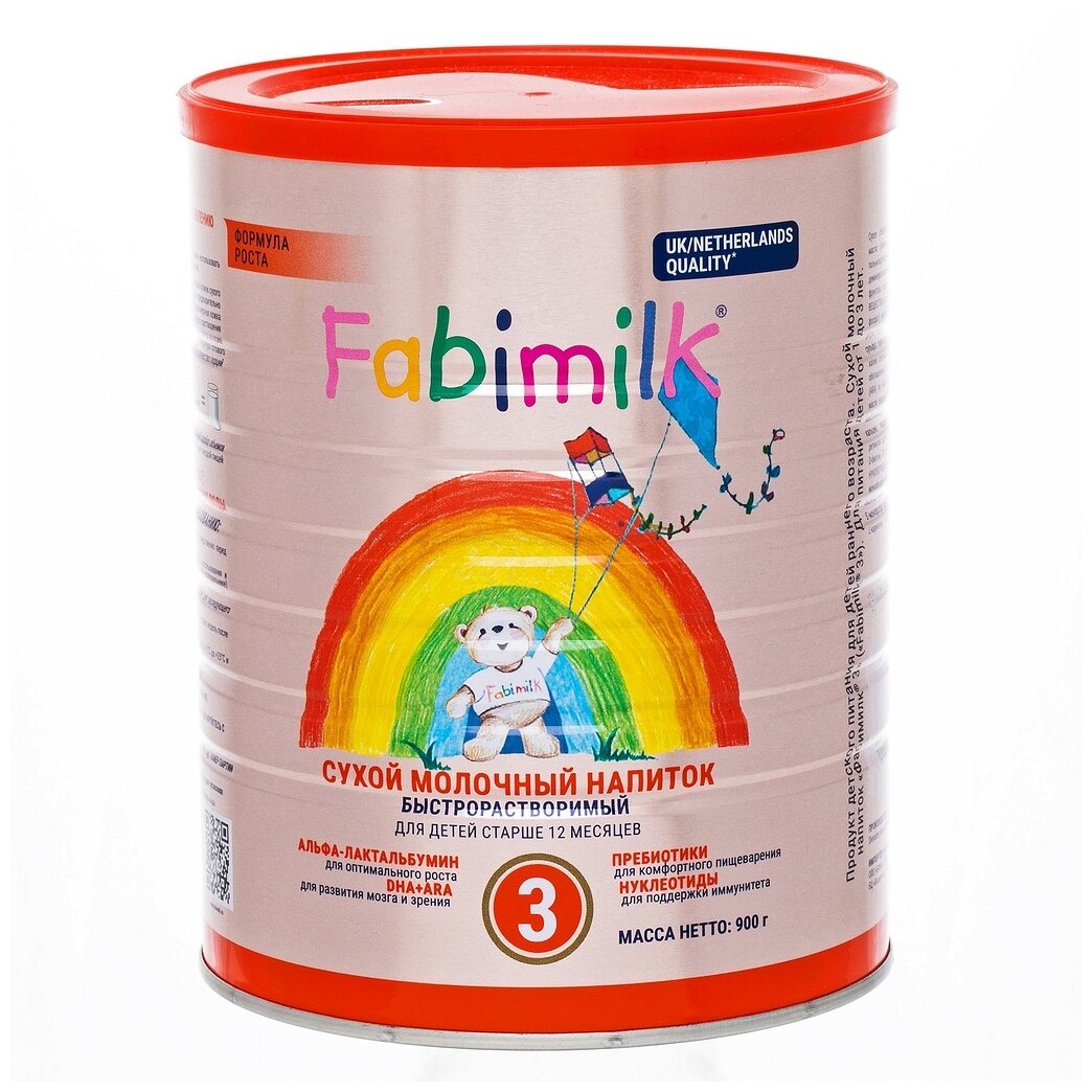 Смесь Fabimilk 3 с 12 месяцев