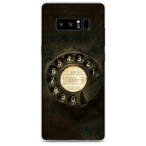 фото Силиконовый чехол "старинный телефон" на samsung galaxy note 8 / самсунг галакси нот 8 case place
