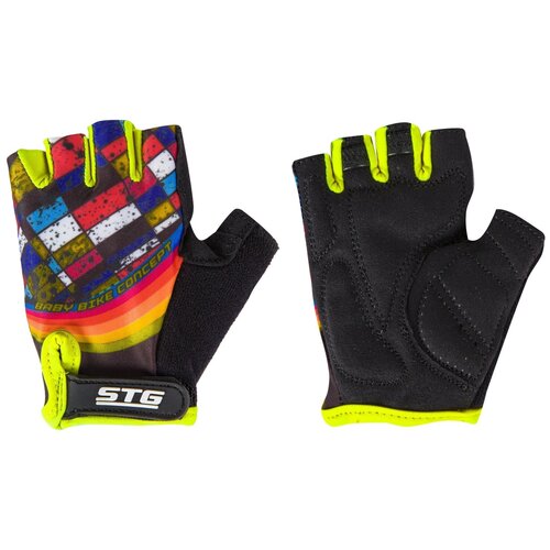 Велоперчатки велосипедные STG мод.AL-05-1599 детские размер S