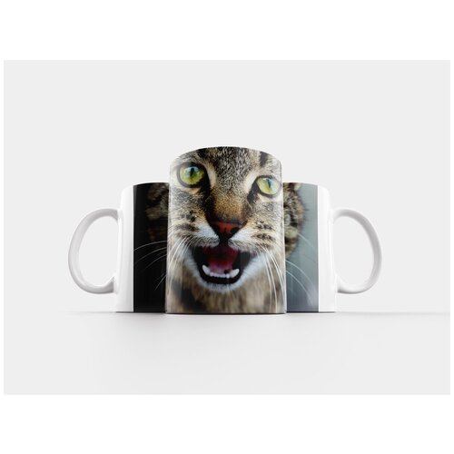 фото Кружка "кошка, зима, холодный" 320 мл lotsprints