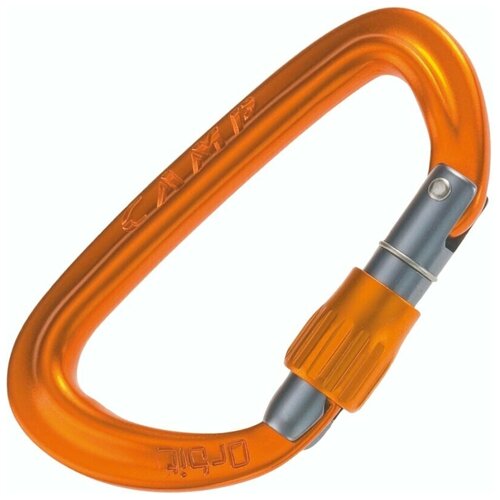 карабин petzl omni screw lock Карабин Orbit Lock | CAMP (Оранжевый)