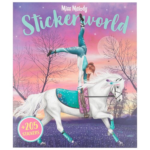 Miss Melody Альбом с наклейками Stickerworld, мисс мелоди