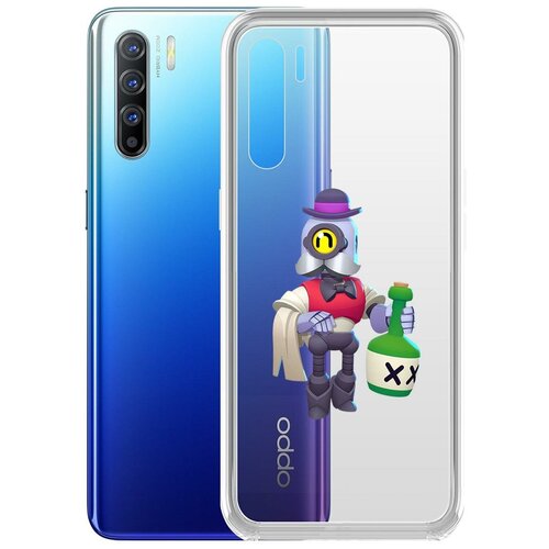 фото Чехол-накладка clear case brawl stars-барли для oppo reno3 krutoff group