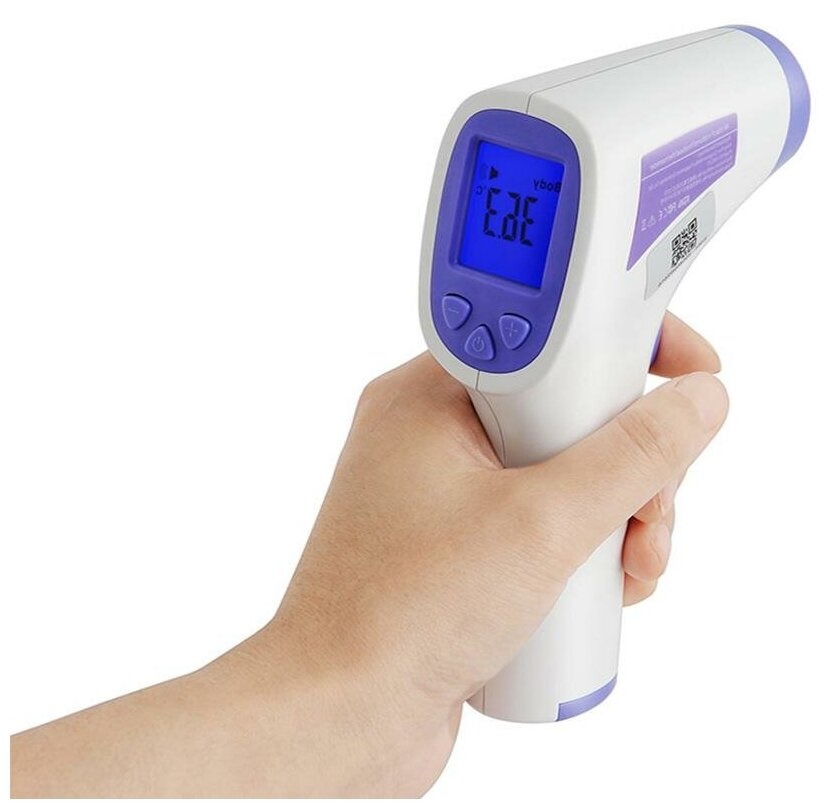 ИК термометр QY-EWQ-O1 термометр для измерения температуры тела пирометр термометр инфракрасный термометр в подарочной упаковке