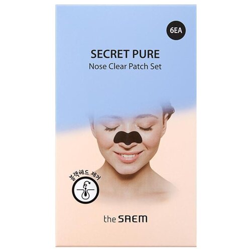 The Saem патчи Secret Pure Nose Clear Patch Set от черных точек, 50 г the saem патчи secret pure nose clear patch set от черных точек 50 г