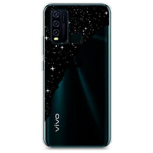 фото Силиконовый чехол "скалолаз в космосе" на vivo vivo y30 / виво y30 case place