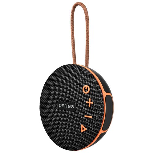 Колонка Perfeo POP Bluetooth FM MP3 microSD USB AUX in TWS мощность 6Вт 1200mAh черная 168000₽