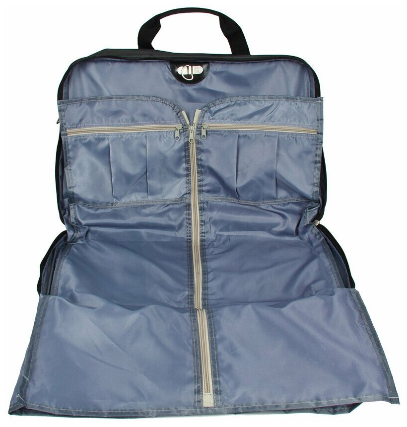 Дорожная сумка для костюма, портплед Polar 7056 коричневый - фотография № 5