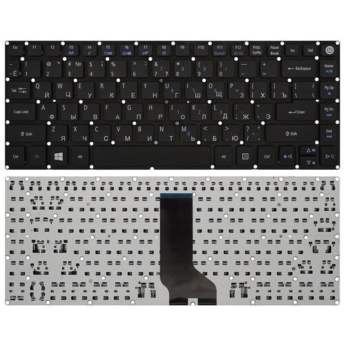 Клавиатура для ноутбука Acer Aspire E5-475G черная 1600₽