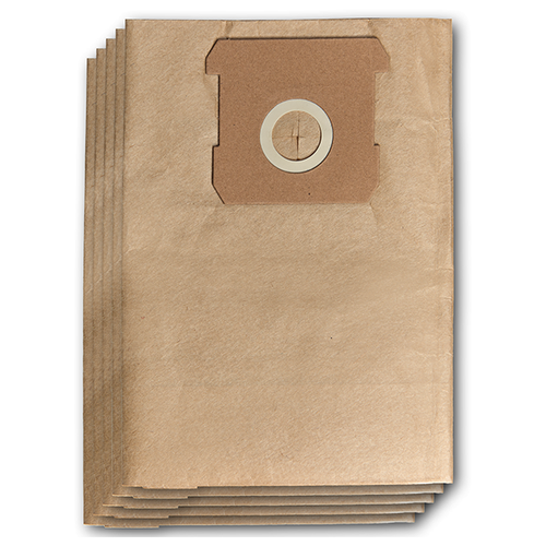 einhell мешок 2351170 коричневый 5 шт Мешок-пылесборник бумажный Einhell к строительным пылесосам 15л, 5шт