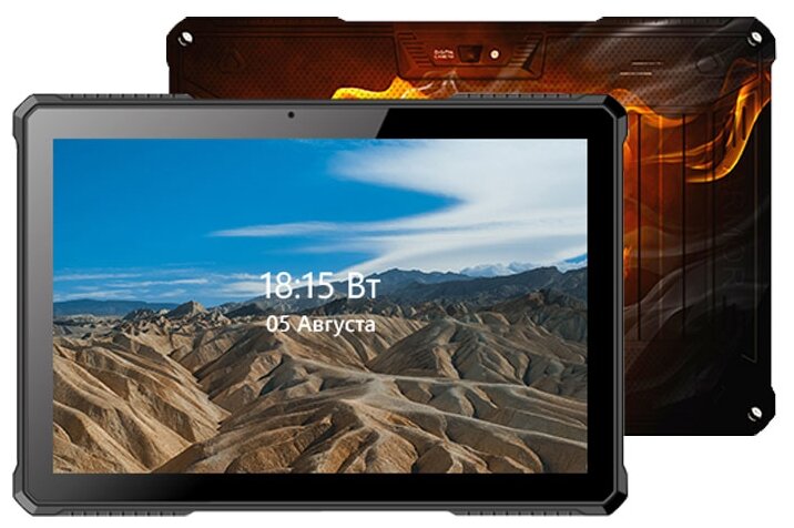 Планшетный ПК BQ 1083G Armor Pro Plus Print 06(10.1", 4*1.2,1280*800,1GB/8GB 2+0.3мп,And 7)