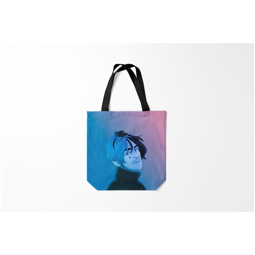 фото Сумка-шоппер / 40х40 см / rap / lil peep colors burnettie