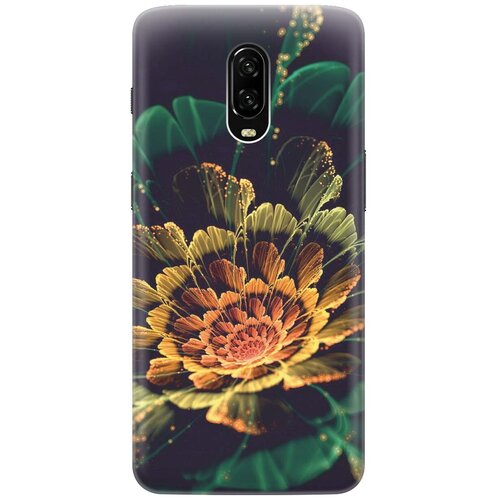 фото Re:pa накладка transparent для oneplus 6t с принтом "красивый цветок"