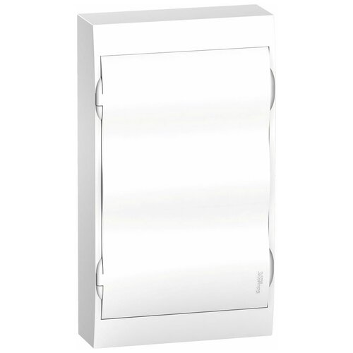 фото Щит распределительный навесной белый дверь белая на 36 модулей ip40 easy9 schneider electric