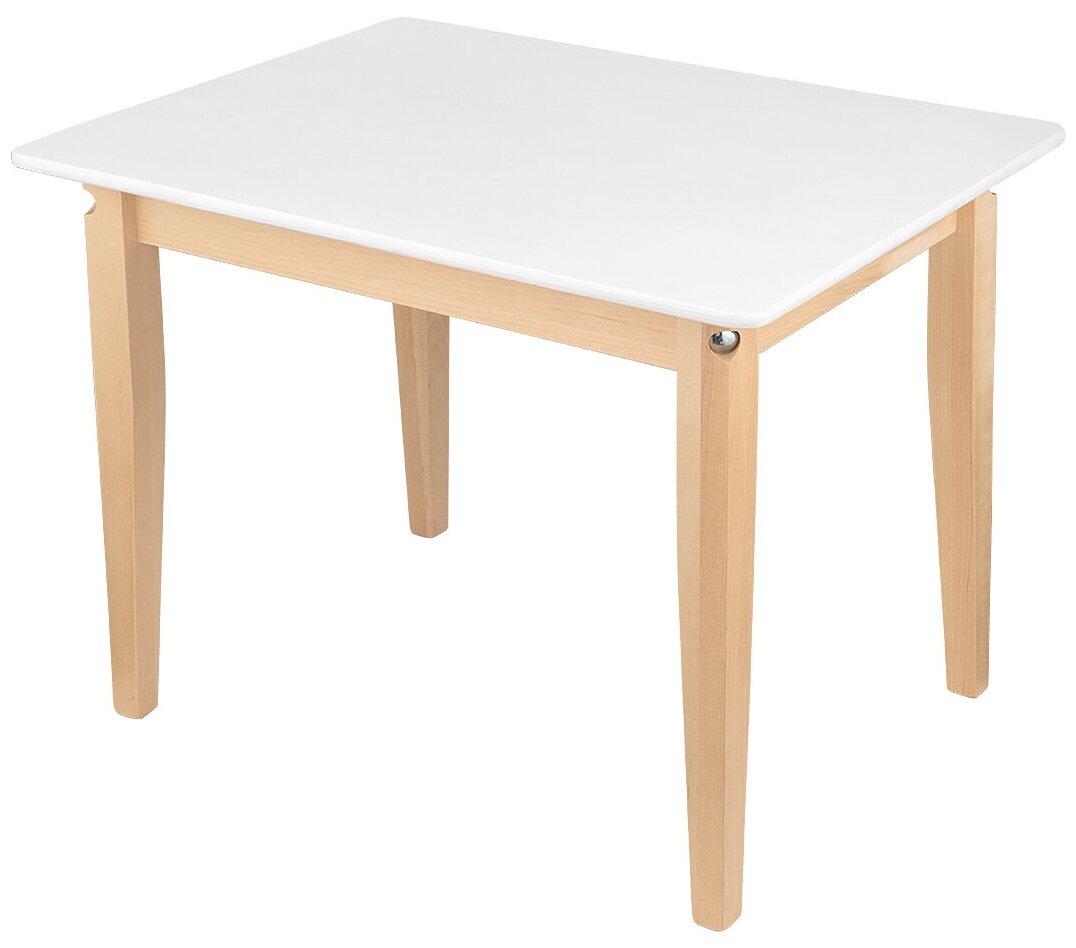 Комплект "стол + стул" KETT-UP ECO ГУФИ, 60х45см, натур/белый KU162 - фото №6