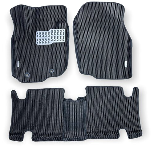 фото Автомобильные коврики ева / eva для toyota rav4 iii рестайлинг xa30 2010-2012 / 3д с бортами gallex