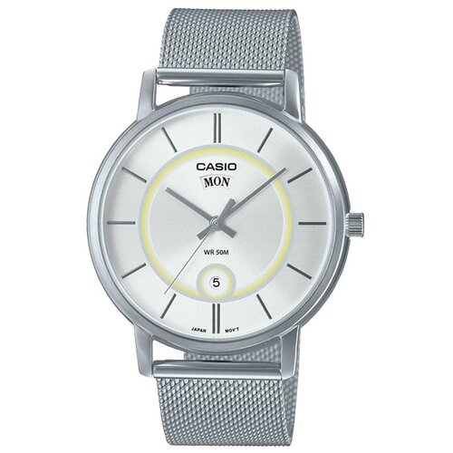 фото Наручные часы casio casio mtp-b120m-7a, серебряный