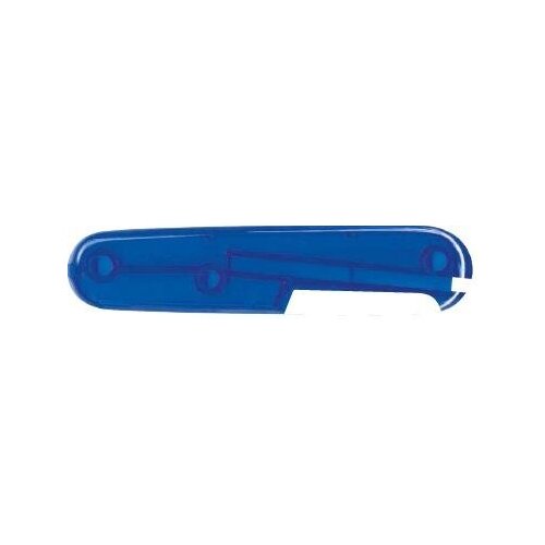 Задняя накладка для ножей VICTORINOX 91 мм, пластиковая, полупрозрачная синяя