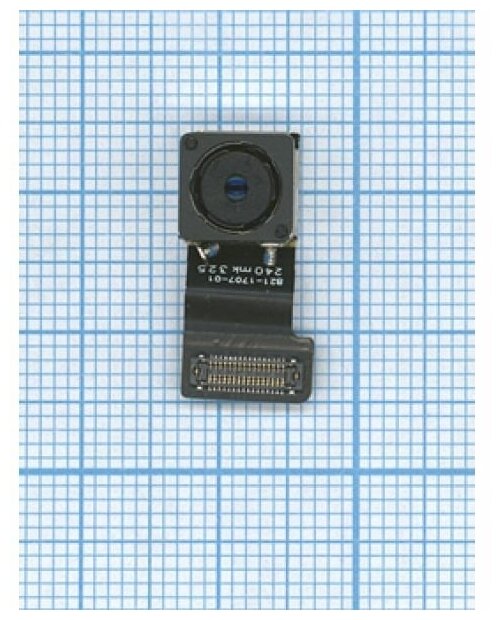 Камера задняя (основная) со вспышкой и шлейфом для Apple iPhone 5C