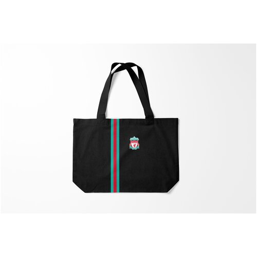 фото Сумка-шоппер / 46х35 см / футбол / liverpool fc burnettie