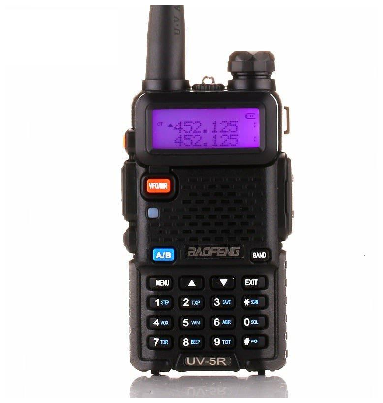 Рация Baofeng UV-5R (8W), радиостанция для охоты, поиска, работы, охраны