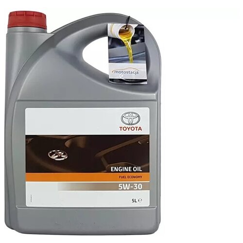 фото Масло моторное синтетическое toyota engine oil 5w-30, 5л