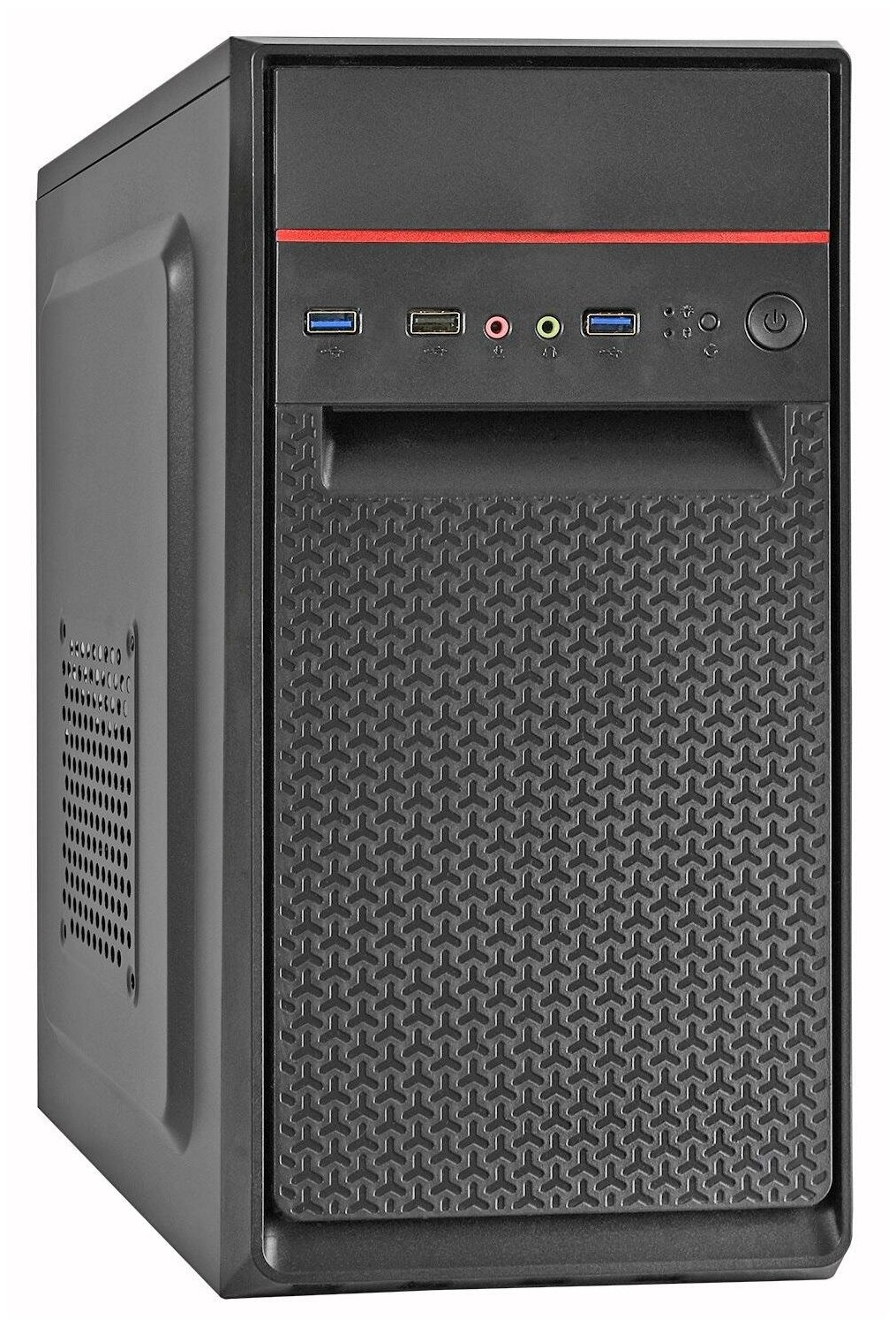 Корпус microATX Exegate BAA-107U 350 Вт чёрный EX283061RUS - фотография № 1