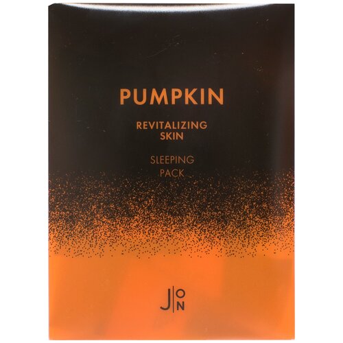 J:ON Набор ночных масок для лица тыква. Pumpkin revitalizing skin sleeping pack, 20*5 гр.