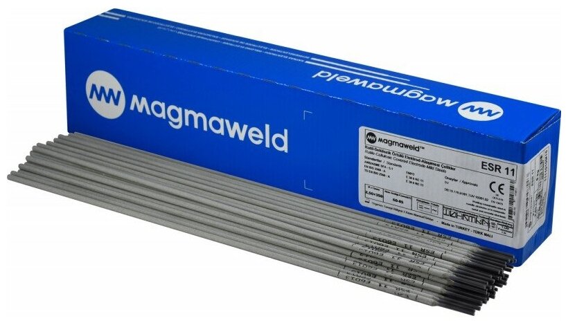 Электрод сварочный рутиловый для нелегированных сталей Magmaweld ESR11 20*350 (пач.1кг) (цена за пачку 1кг)