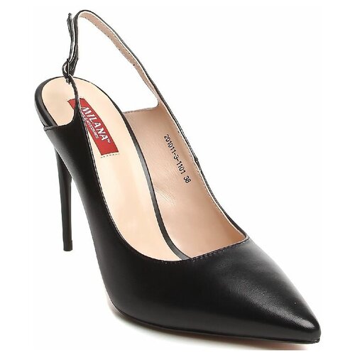 фото Туфли женские летние milana 201011-3-1101 черный размер 39