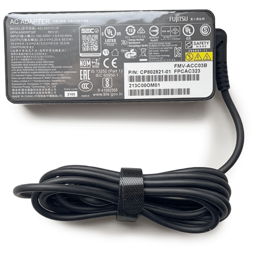 Блок питания Fujitsu Type-C AC Adapter 65W standard 3-pin KIT 5pcs 10 pin to standard 6 pin adapter board for avrisp usbasp stk500