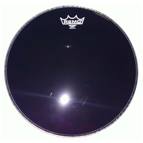 Remo BE-0012-ES 12 Ebony Emperor пластик для барабана 12, чёрный, двойной