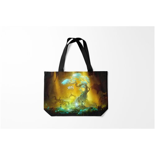 фото Сумка-шоппер / 46х35 см / геймерам / ori and the will of wisps burnettie