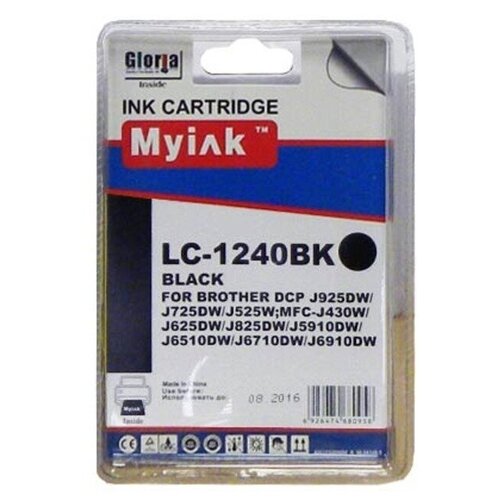 Картридж MyInk LC1240Bk, черный