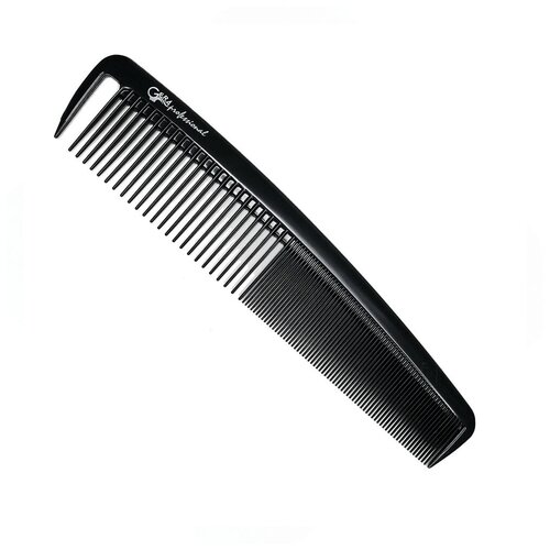 Gera Professional, Расческа для стрижки волос GP12, цвет черный