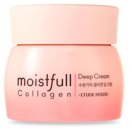 Увлажняющий крем с морским коллагеном Etude House Moistfull Collagen Deep Cream