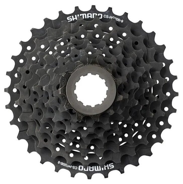 Кассета 9 скоростей 11-34Т SHIMANO CS-HG200-9