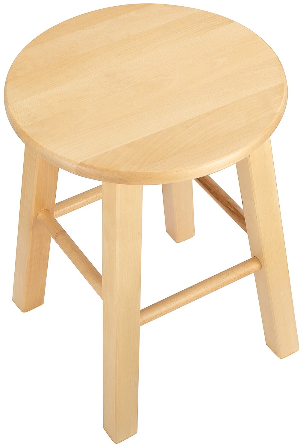 Табурет KETT-UP , деревянный, сиденье круглое, лак - фото №3