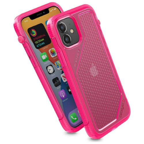 фото Противоударный чехол catalyst vibe case для iphone 12/12 pro, цвет розовый неон (catvibe12pnkm)