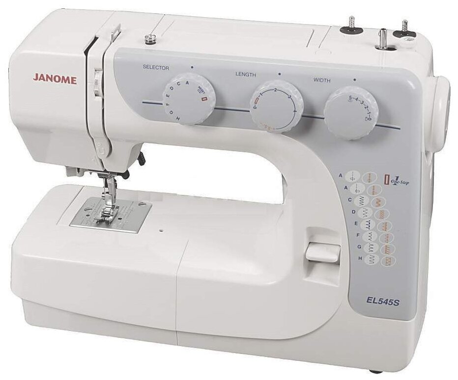 Швейная машина Janome белый [el545 s] - фото №4